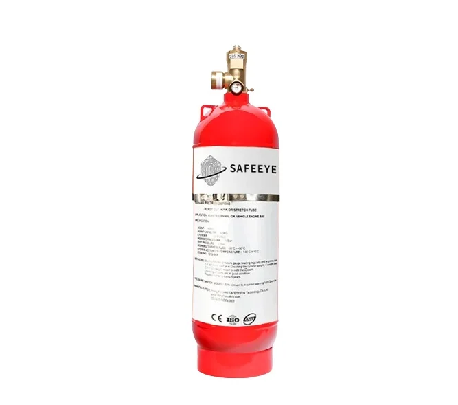 FM-200 (90 Kg) round style Fire Suppression Cylinder - Image 1